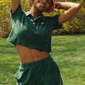 Rowing Blazers Summer '23 Green Crop Top